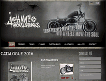 Tablet Screenshot of johnnie-metalworks.com